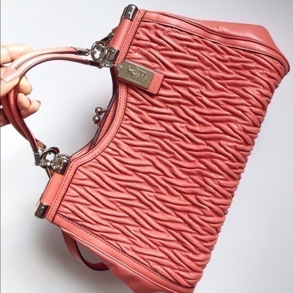 Coach Madison gathered purse
